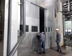 Construction of insulation room for dryer